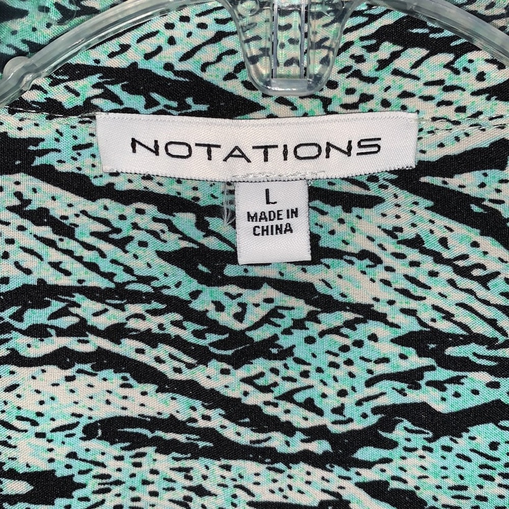 Notations Blouse - Picture 2 of 4